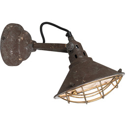 QAZQA W stylu vintage lampa ścienna i sufitowa