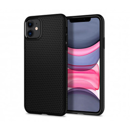 Spigen Liquid Air iPhone 11 czarny mat