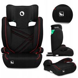 Lionelo Fotelik Samochodowy Hugo Isofix I-size 15-36kg Sporty