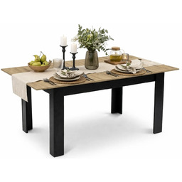 Edinos Premium Prostokątny stół rozkładany dąb artisan +