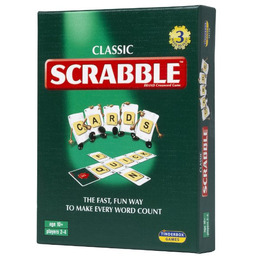 Tinderbox Scrabble, karty do gry