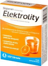 Elektrolity, smak pomarańczowy, 7 saszetek