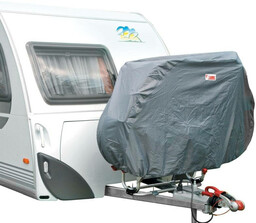 Pokrowiec na bagażnik rowerowy Bike Cover Caravan 2