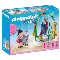 Playmobil City Life, klocki Dekoratorka z podestem oświetlonym