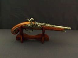 Replika francuski pistolet na stojaku Denix model 1014G+801