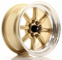 Felga JR Wheels JR19 15x8 ET0 4x100/114 Gold