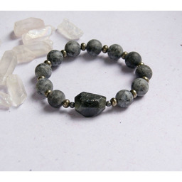 Pakamera UNIKAT - labradoryt, piryt