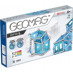 Klocki Magnetyczne 75-ELEMENTOW G023 Geomag Trefl