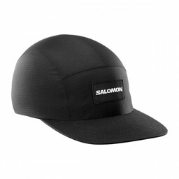 Czapka Salomon Bonatti Waterproof Five Panel Deep Black