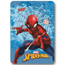 Setino Koc polarowy 100x140 Spiderman 2 niebieski pled