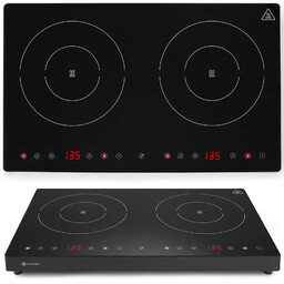 Kuchenka indukcyjna nastawna z panelem dotykowym 2 pola