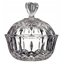 Rcr Opera Bomboniera 180MM Cukiernica Włoskie Szkło Kryształowe