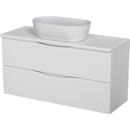 Szafka łazienkowa wisząca ONDA 100 cm biała