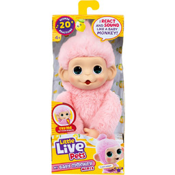Little Live Pets Baby Monkey Minis Luna Lemon.