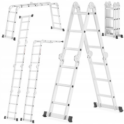 Drabina aluminiowa przegubowa składana wielofunkcyjna 4x3 Higher mocna