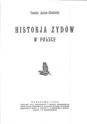 Historia Żydów w Polsce