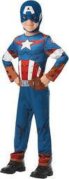 Rubie''s 640832M Marvel Avengers Kapitan Ameryka, klasyczny kostium
