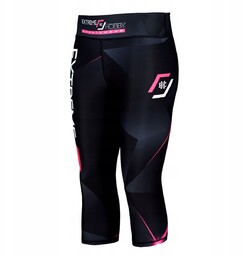 Legginsy Treningowe damskie do Mma Mt Sport 3/4
