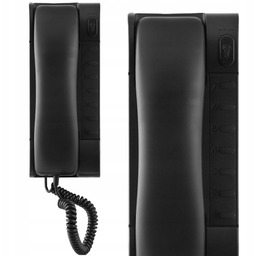 Domofon analogowy Unifon 1132/1-B Urmet System 4+n Czarny