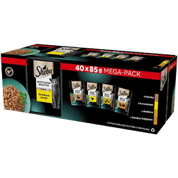 SHEBA Selection Select Slices Drobiowe Smaki w sosie