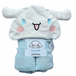 Cinnamoroll Hello Kitty koc narzutka z kapturem 120x150