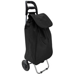 SEMI LINE Wózek na zakupy L2062 Czarny