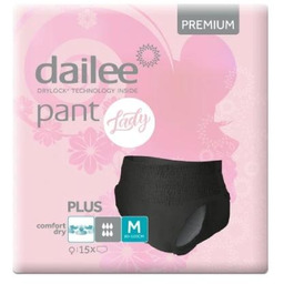 DAILEE Pant Lady Plus Black PREMIUM M Majtki