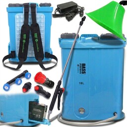 Opryskiwacz Akumulatorowy Plecakowy Ciśnieniowy 16L 12V Mocny Dysze