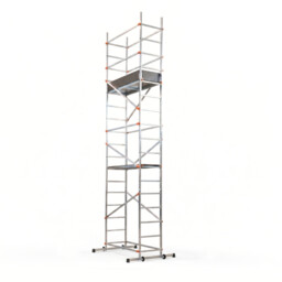 Rusztowanie aluminiowe jezdne przejezdne GIERRE FA400FL+FA500FL 5,8 m