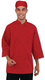 Chef Works Koszula kucharska czerwona rozmiar XL