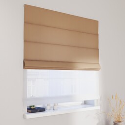 Roleta rzymska dzień noc Duo, beżowy, Quadro