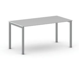 Biurko METAL, 160x80 cm, szary