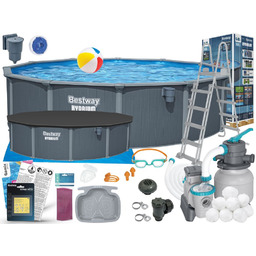 Basen Bestway 549x132 Ogrodowy Stelażowy 561CS 17w1