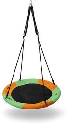 NB5003 BOCIANIE GNIAZDO HUŚTAWKA POMARAŃCZOWO ZIELONY ŚR.90 CM