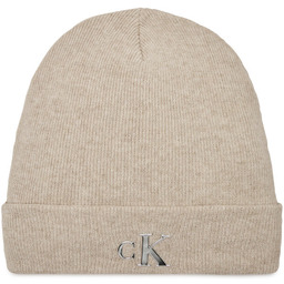 Czapka Calvin Klein Jeans Minimal Monogram Beanie K60K611542