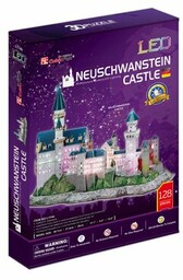CUBIC FUN Puzzle 3D LED Zamek Neuchwanstein L174H