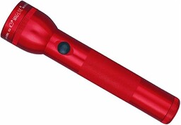 MAGLITE MAGLITE lampa ksenonowa 2D latarka czerwona