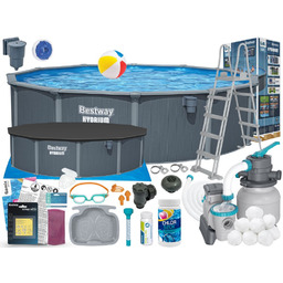 Basen Bestway 549x132 Ogrodowy Stelażowy 561CS 20w1