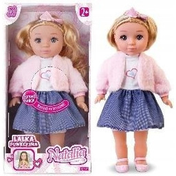 Lalka Natalia funkcyjna 36cm Natalia Laleczka Bobas Mimiczny