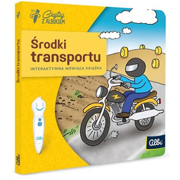 Książka Czytaj z Albikiem Środki transportu Lucie Krystlíková