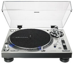 Audio-Technica AT-LP140XP SV - srebrny gramofon