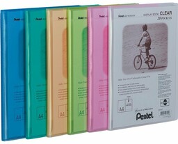 Album ofertowy A4/20 PENTEL CLEAR różowy 1szt. /DCF242-P/