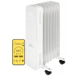 MISSION AIR Grzejnik olejowy Oslo 1500 W Biały
