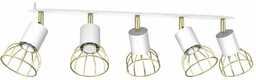 Lampa sufitowa DANTE White-Gold 5xGU10 MLP7253-Milagro