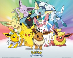 Pokemon Go Eevee - plakat