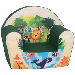 fotelik dla dziecka Jungle zwierzęta