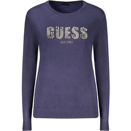 DAMSKI SWETER GUESS JEANS NIEBIESKI
