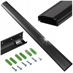 Listwa Maskująca do Kabli Aluminiowa 110cm Maskownica Click-Lock