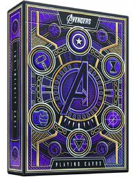 Karty Avengers Infinity Saga Niebieskie Premium Marvel