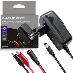 QOLTEC Inteligentna ładowarka 52660 do akumulatorów AGM GEL